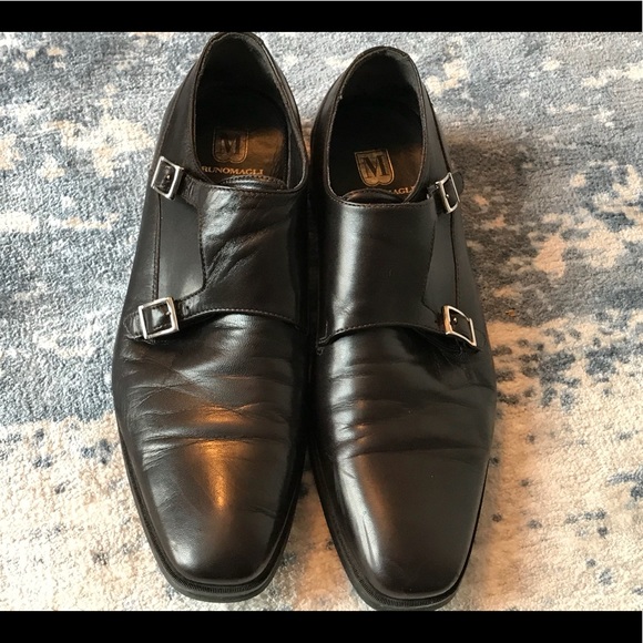 bruno magli monk strap